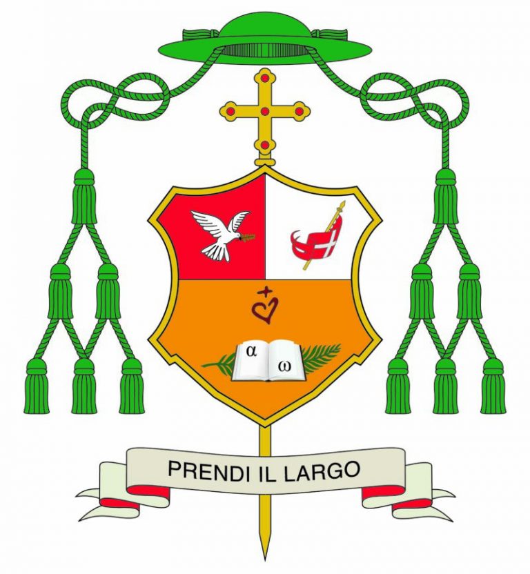 “Prendi il largo”: lo stemma episcopale di mons. Cevolotto con il motto ...
